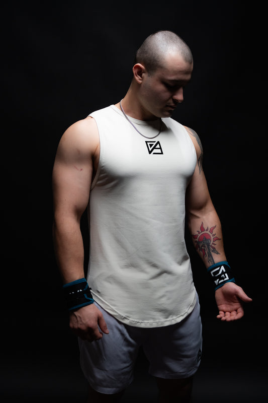 Beige Performance Tank Top