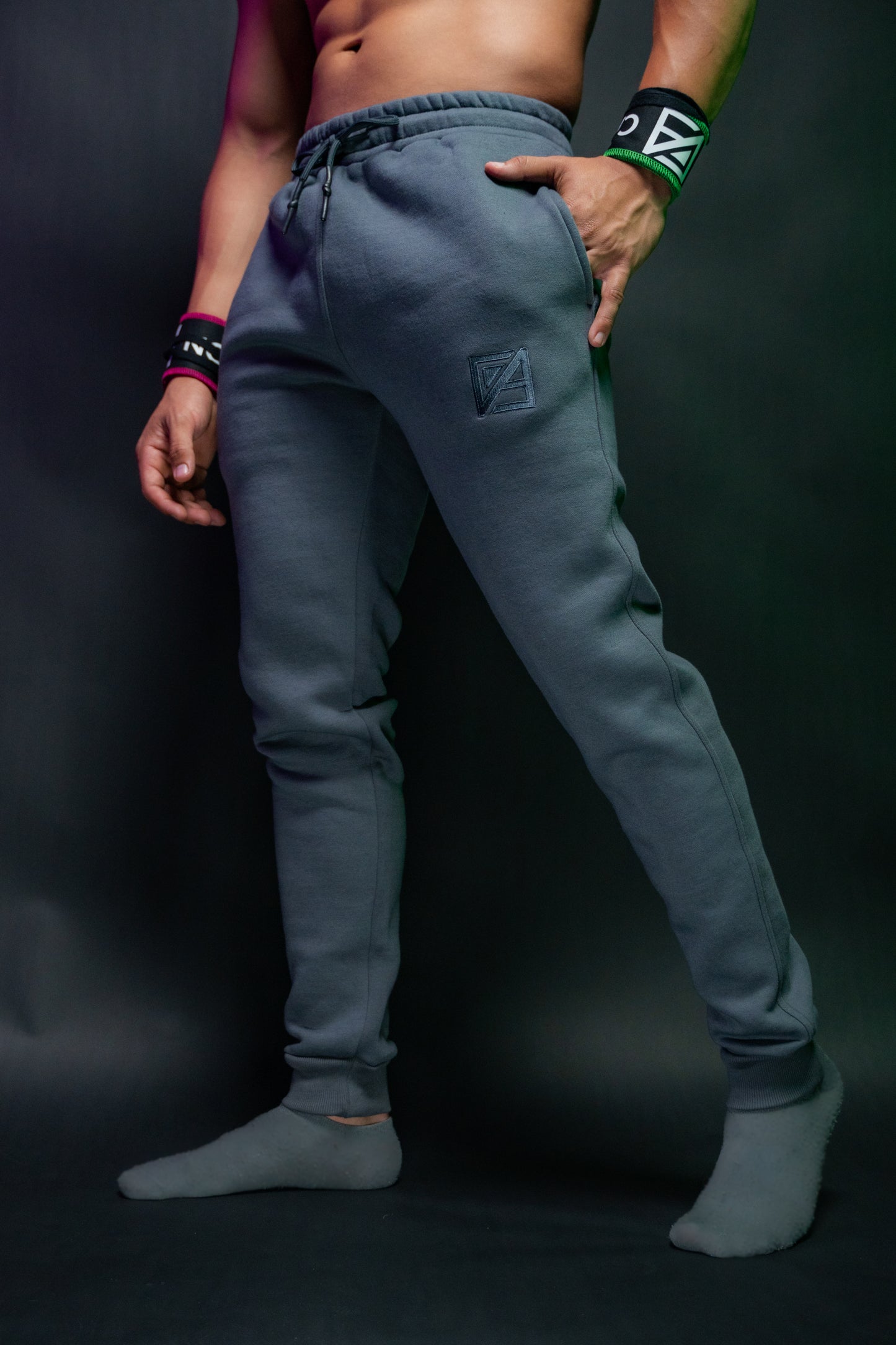 Grey Performance Sweats