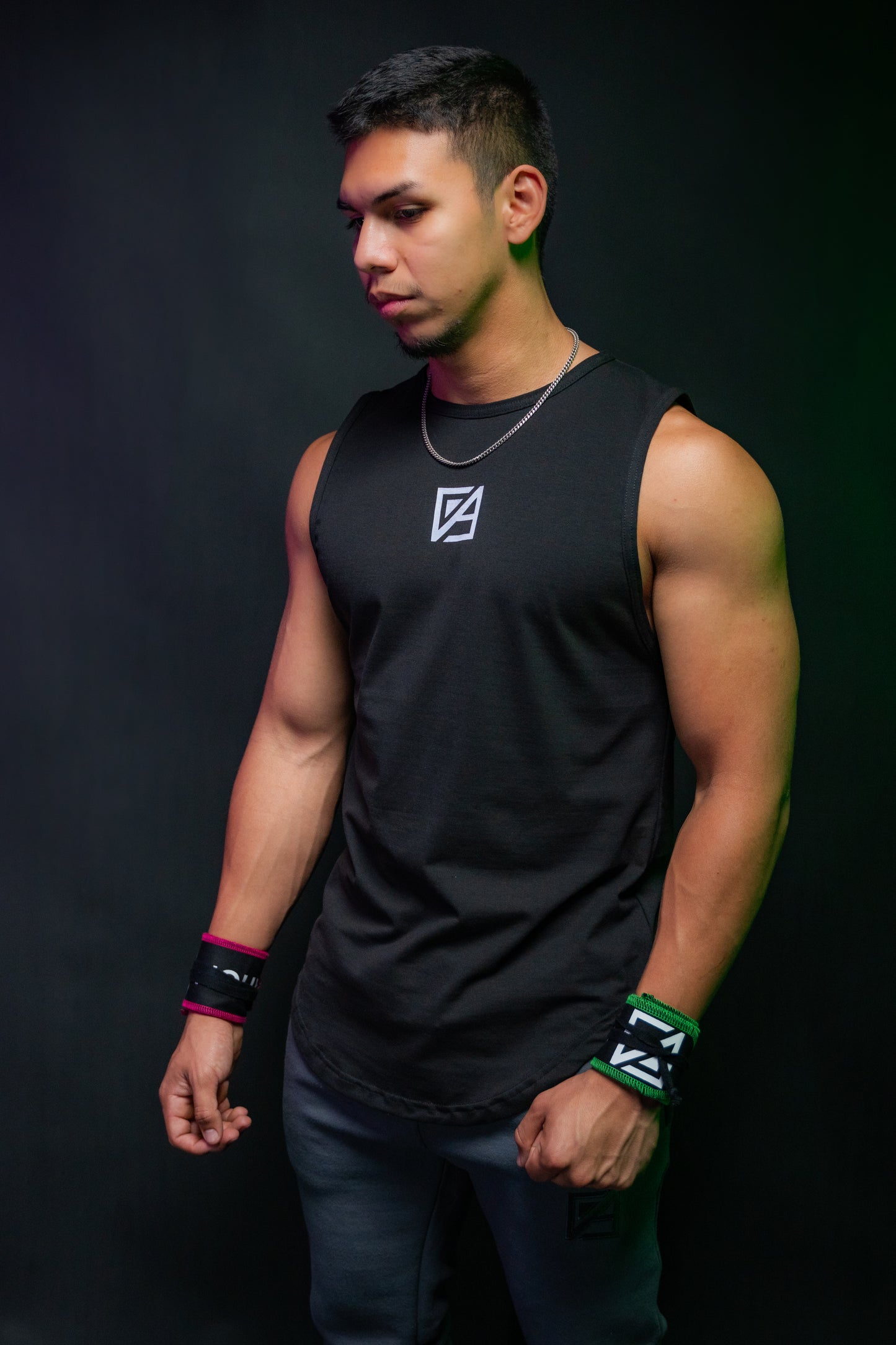 Black Performance Tank Top