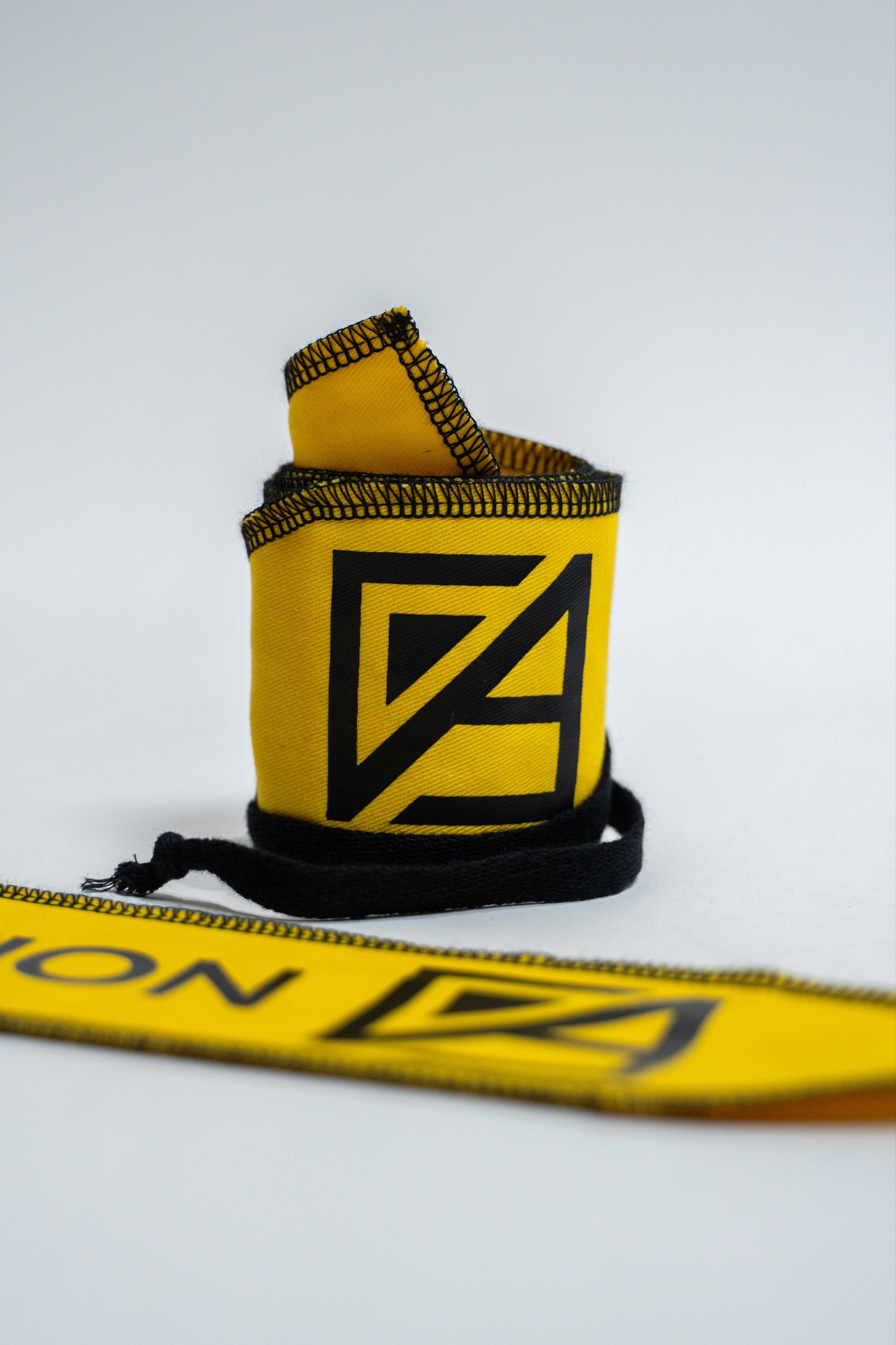 Yellow & Black Stitching Performance Wrist Wraps